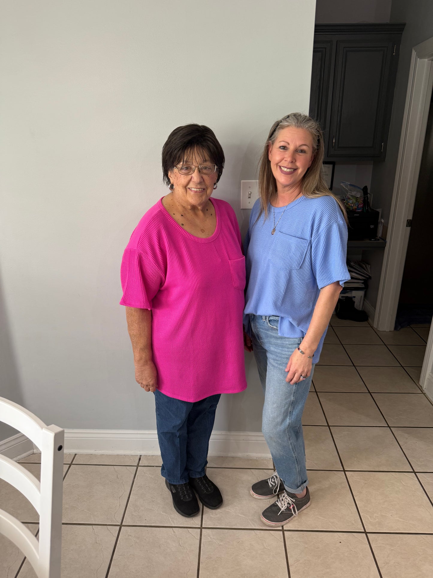 Half Sleeve Round Neckline Top