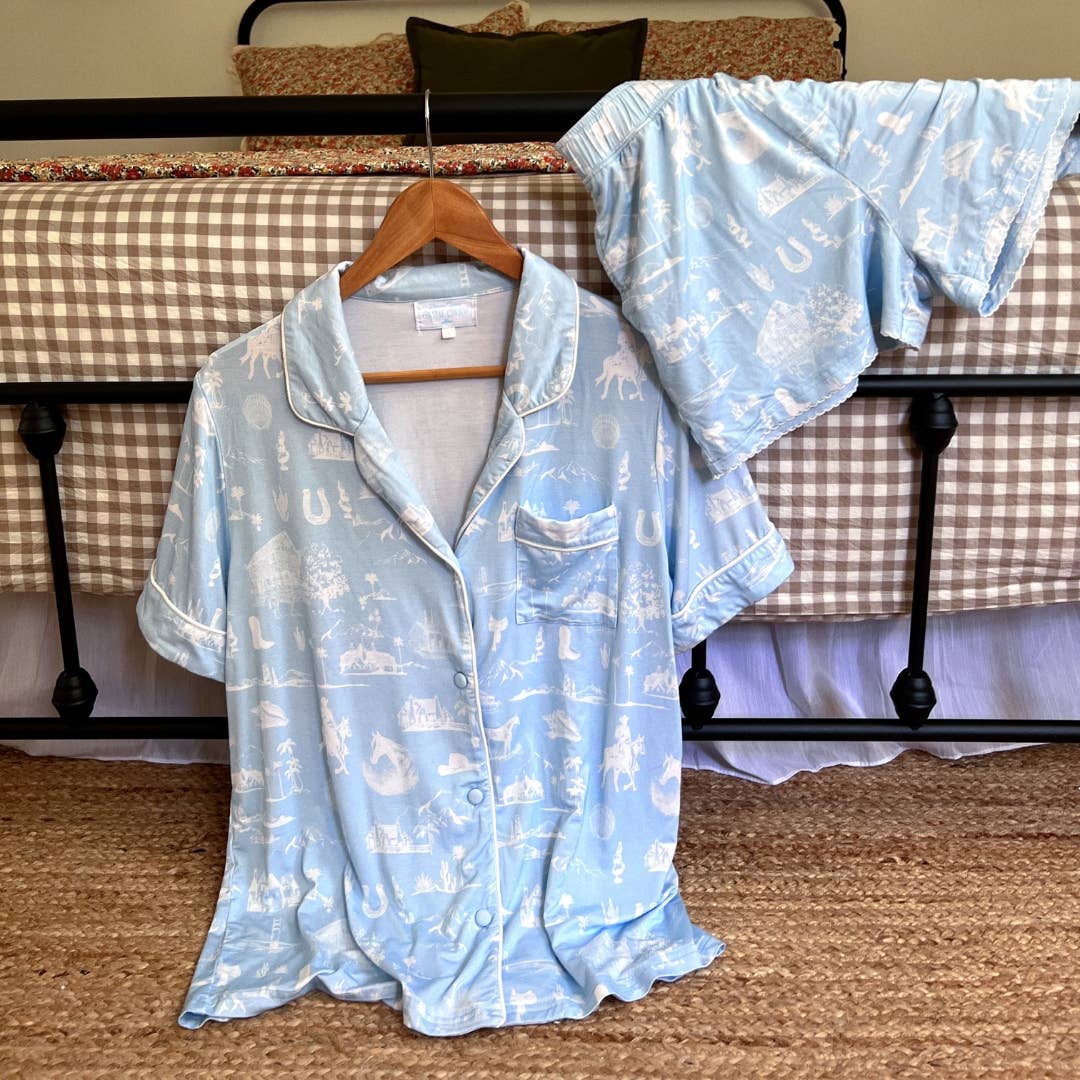 Coastal Cowboy Pajama Set