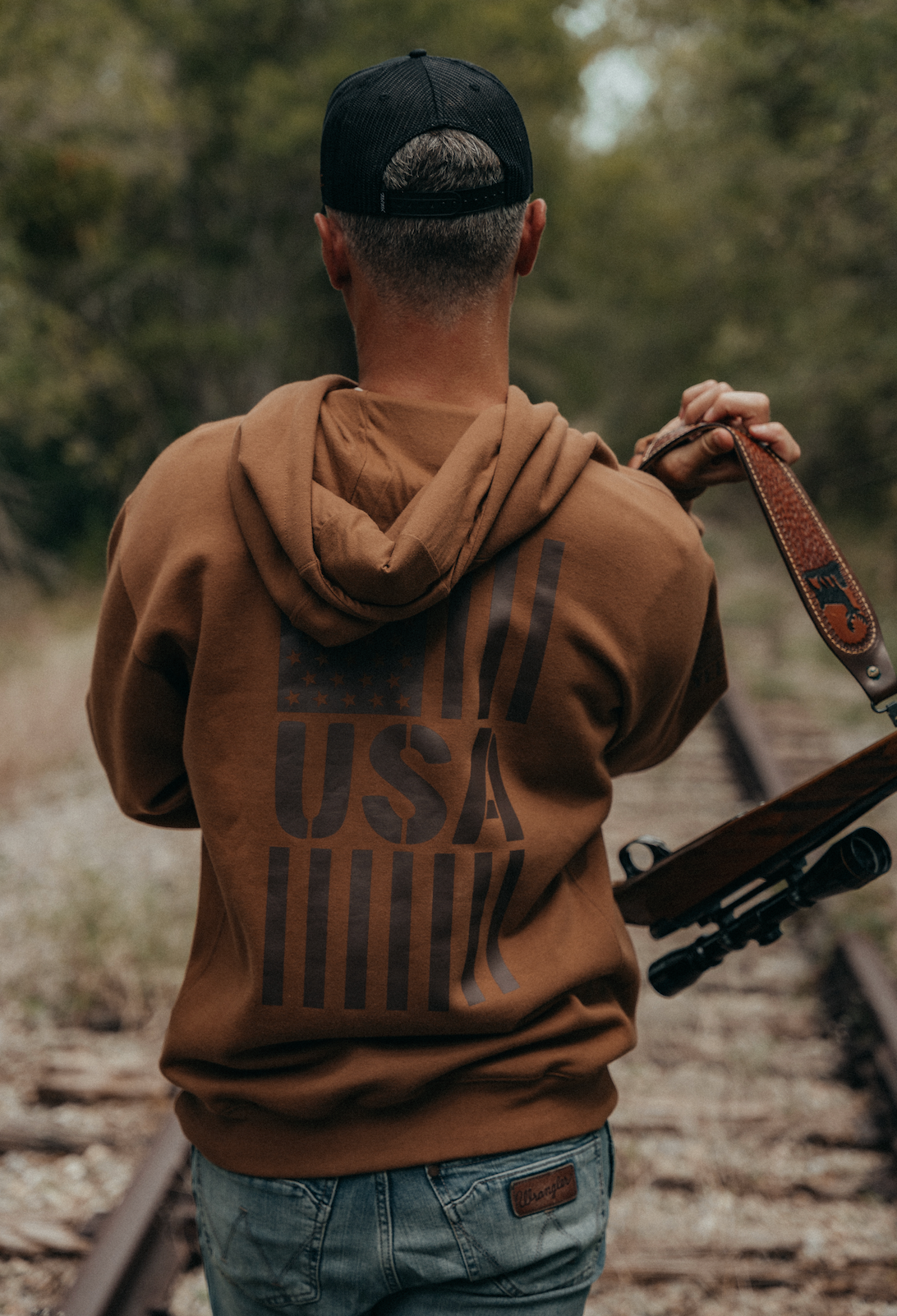 Ol Glory Saddle Hoodie