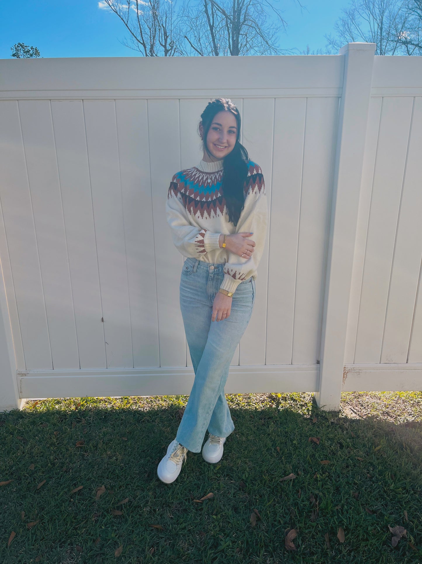 Cream Sweater