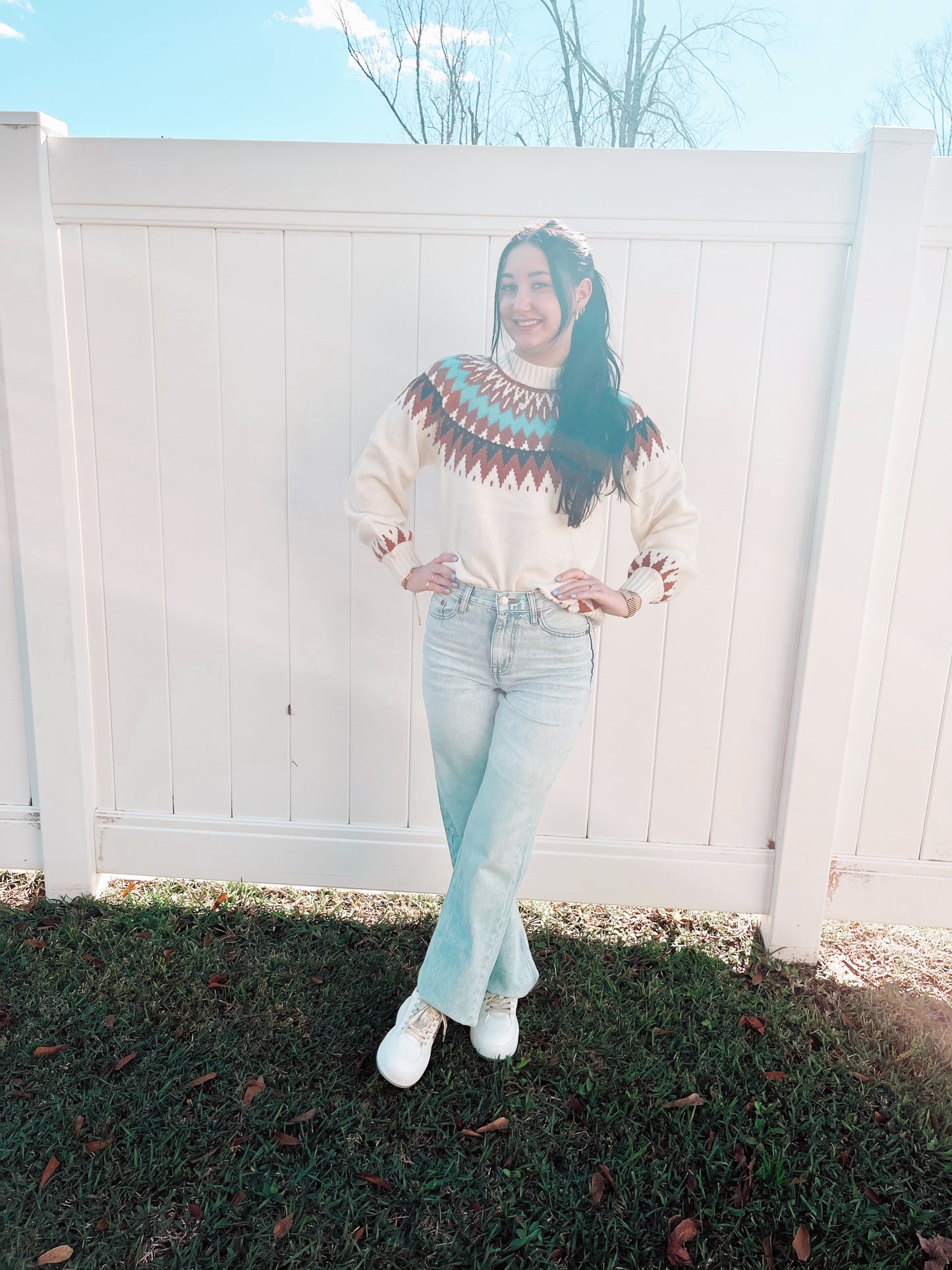 Cream Sweater