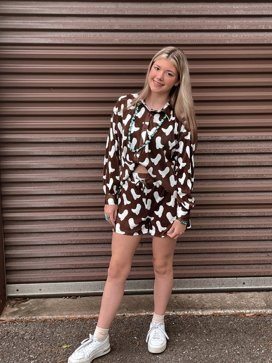 Boot Scootin 2 Piece Set