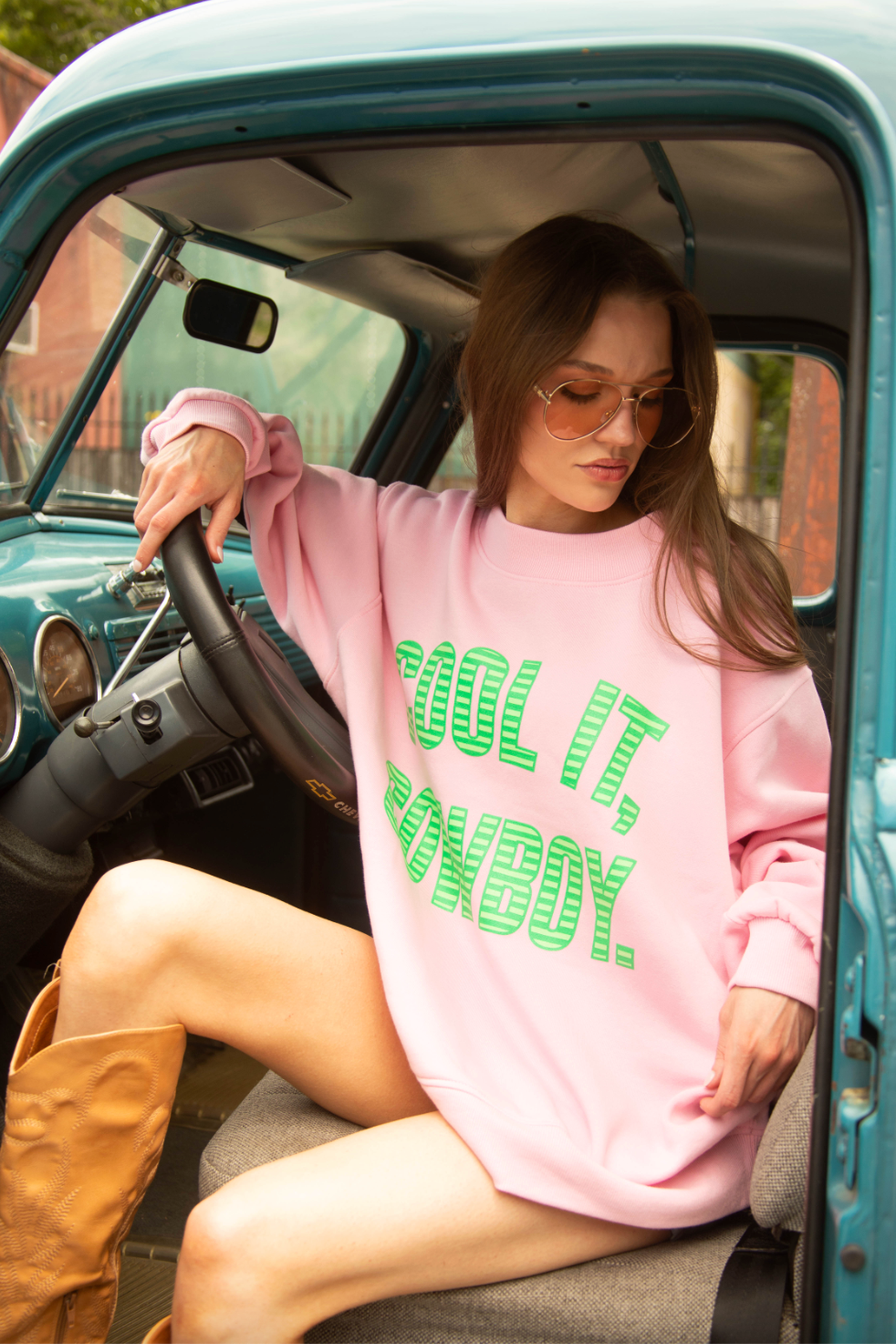 COOL IT COWBOY MOCKNECK
