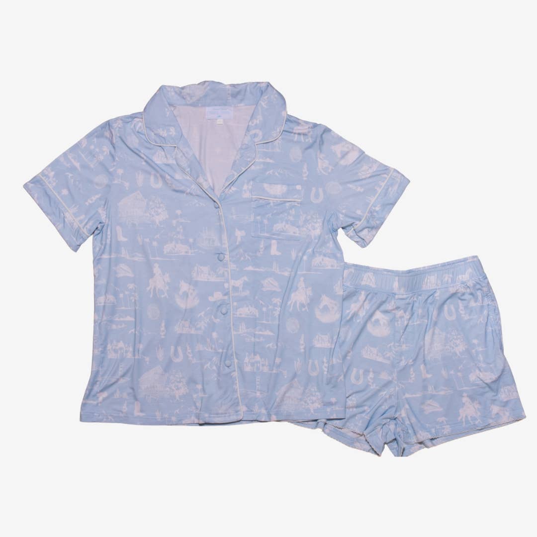 Coastal Cowboy Pajama Set