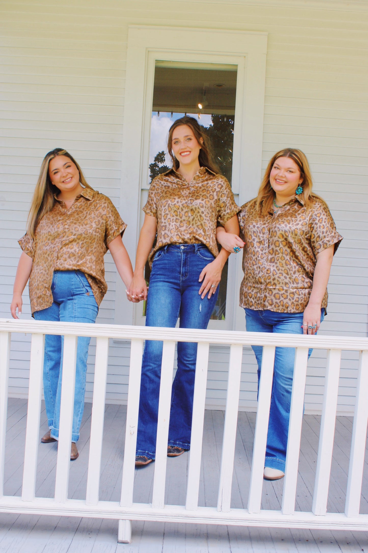 Wild About You Button Up Top