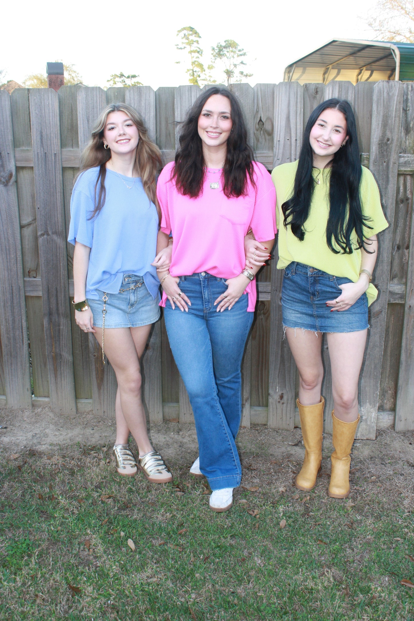 Half Sleeve Round Neckline Top