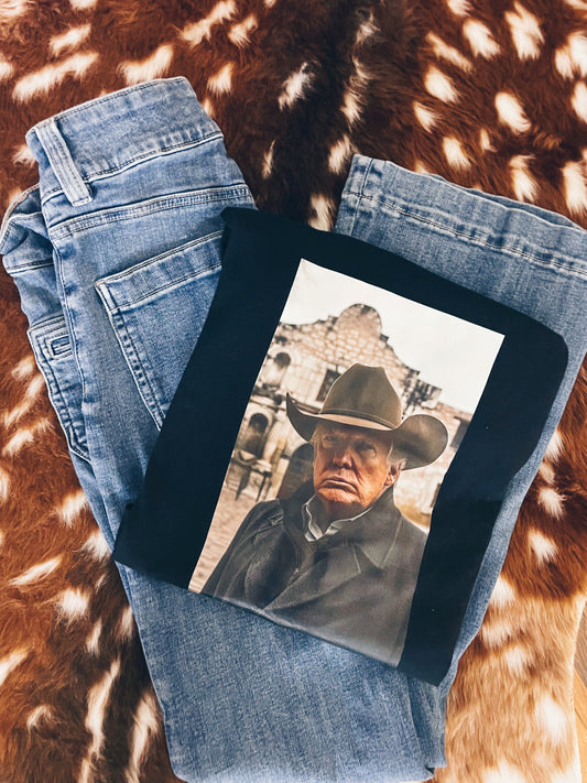 Cowboy MAGA Tee